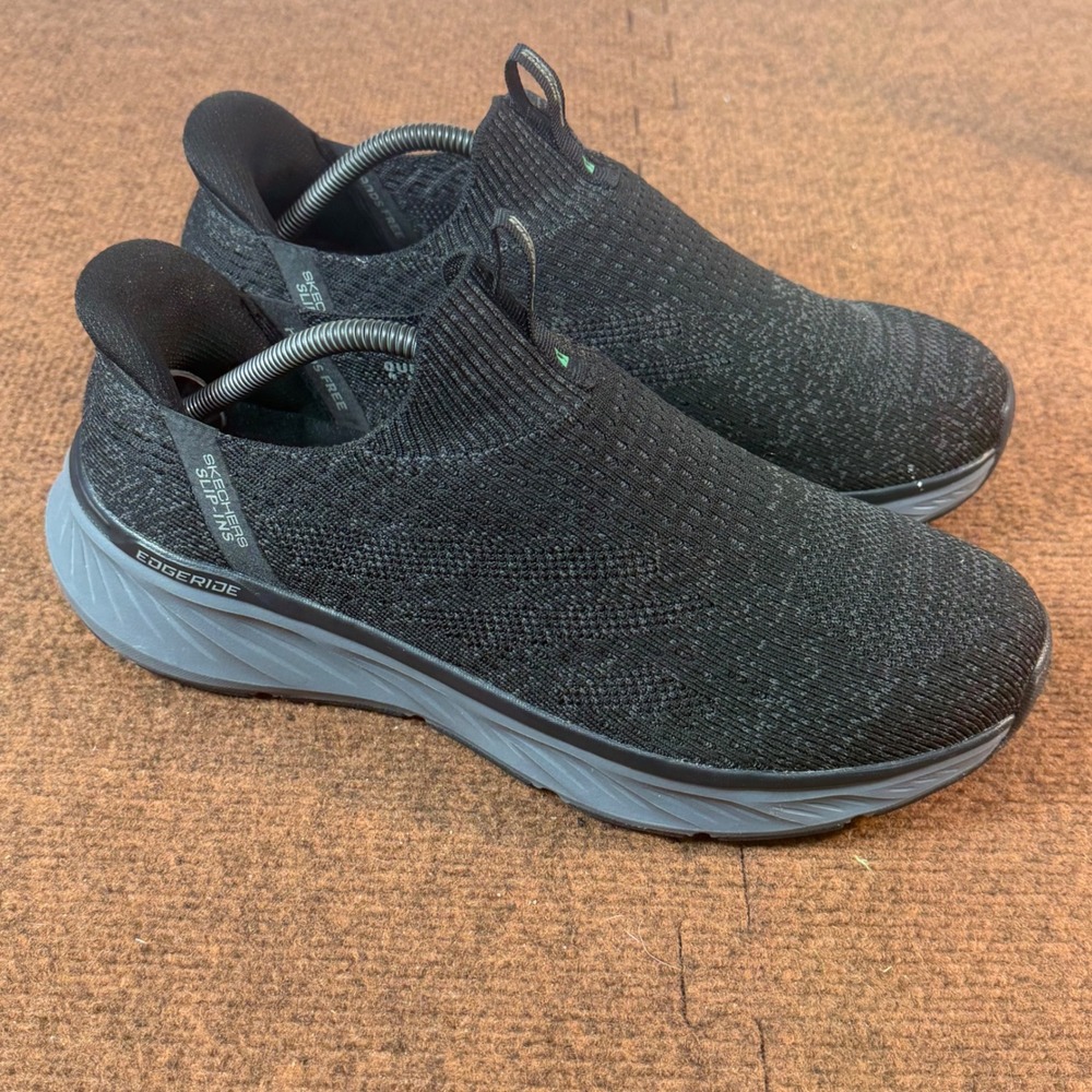 Skechers Slip-ins Edgeride Mens Extra Wide Walking Shoes Black 10 232839WW B+